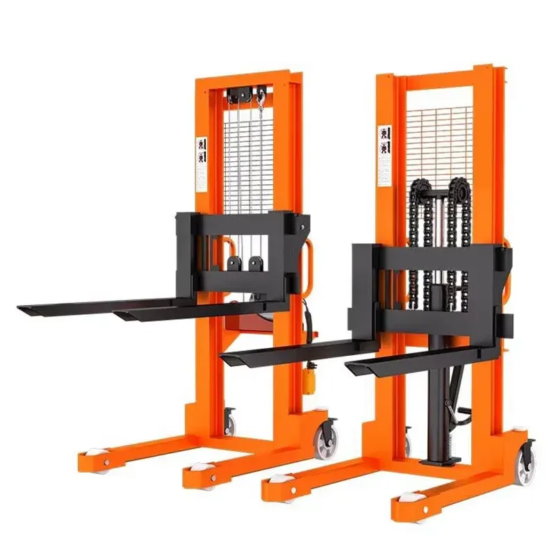 Hand Mini Lifter Stacker Forklift 2 Ton photo 1