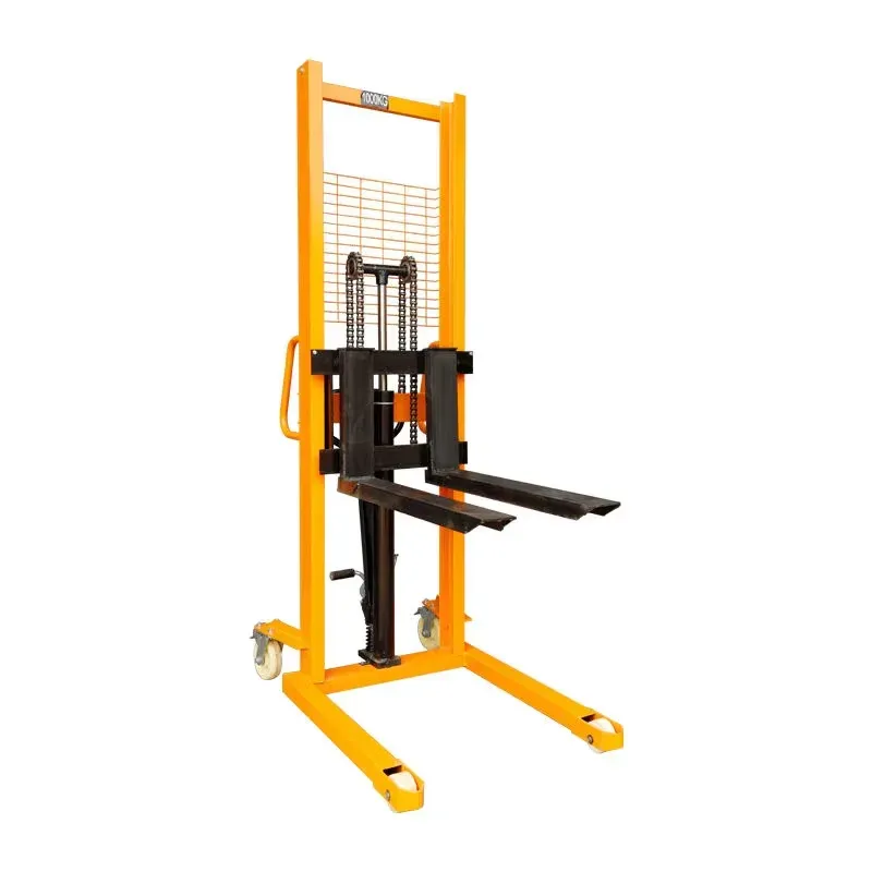 Hand Mini Lifter Stacker Forklift 2 Ton photo 2