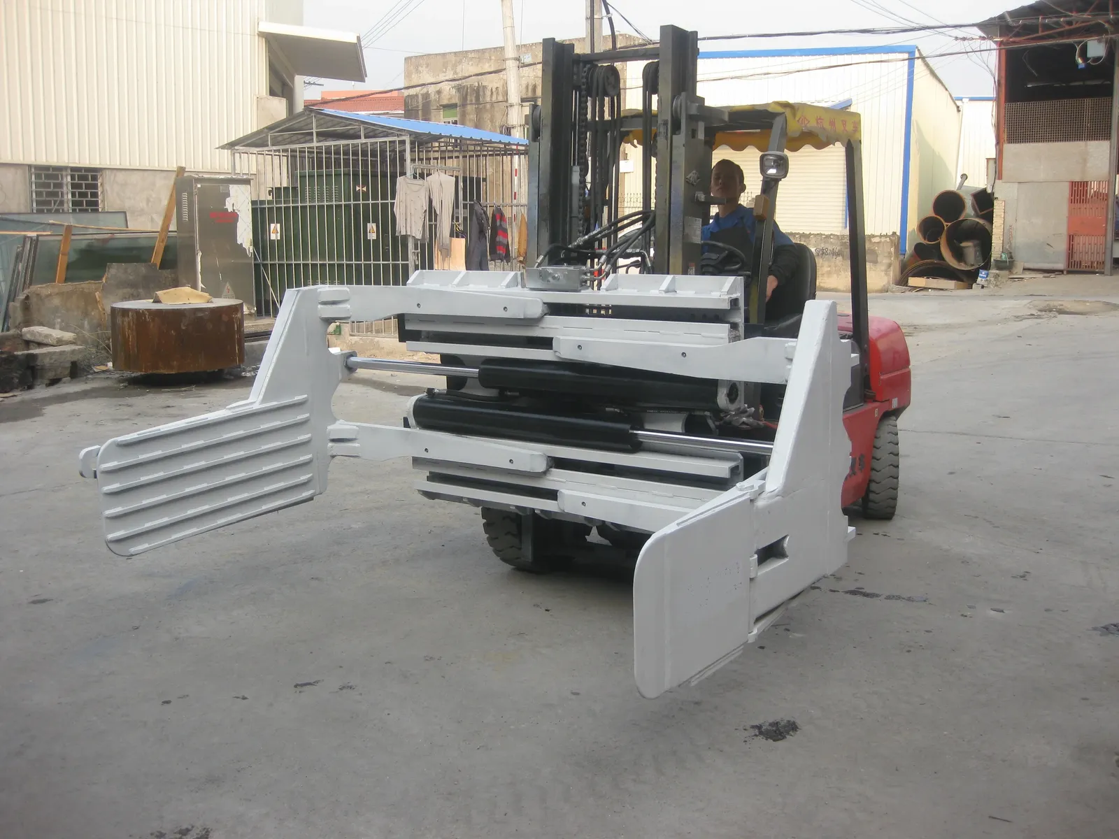 Forklift Attachment Bale Clamp with Side Shifter