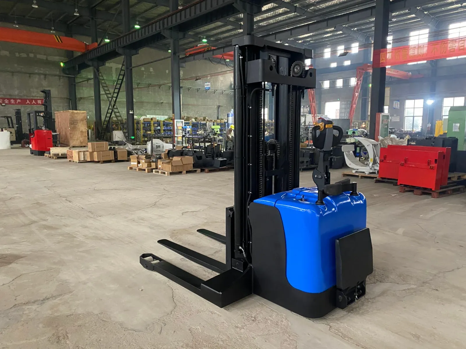 3 Ton Fully Electric Forklift Stacker Straddle detail 2