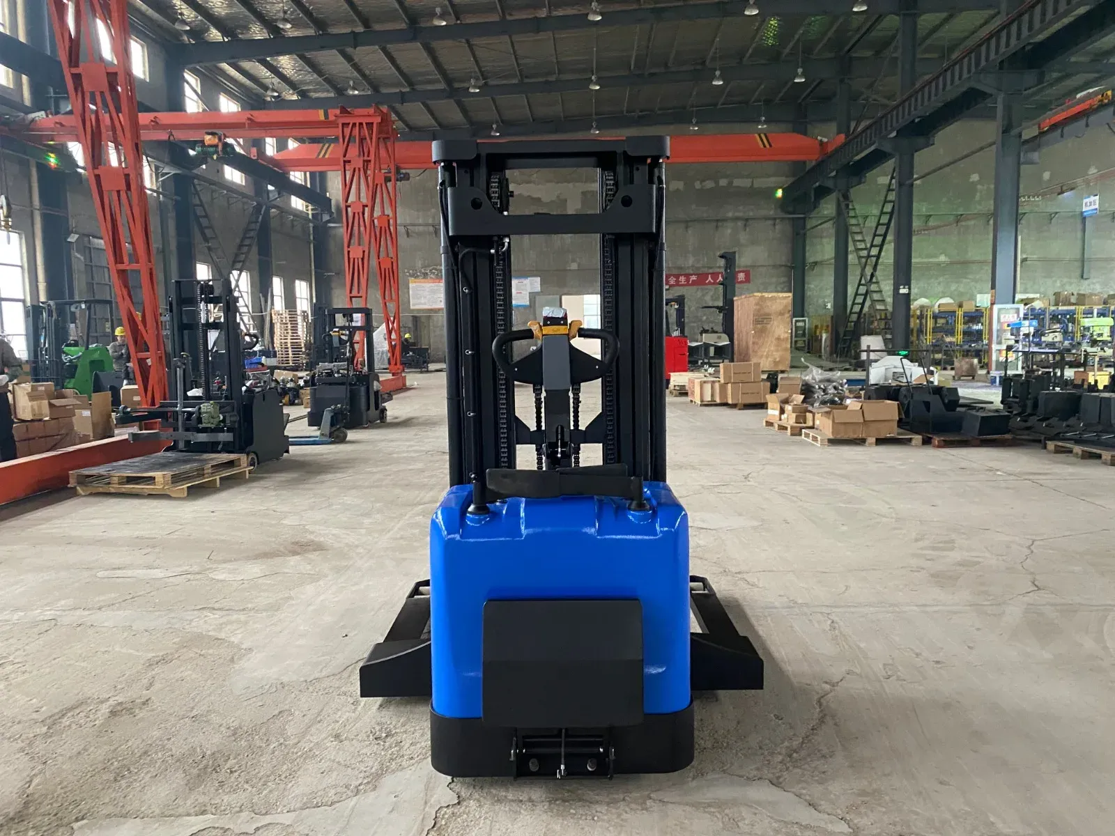 3 Ton Fully Electric Forklift Stacker Straddle photo 3