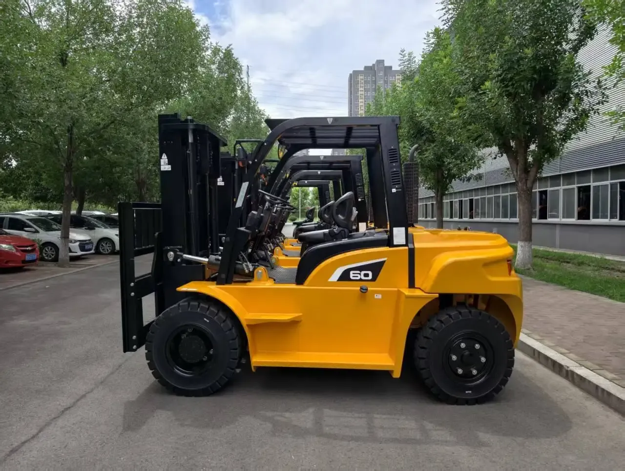 Diesel Forklift IC Forklift Truck Engine 3m 6m Lifting detail 3