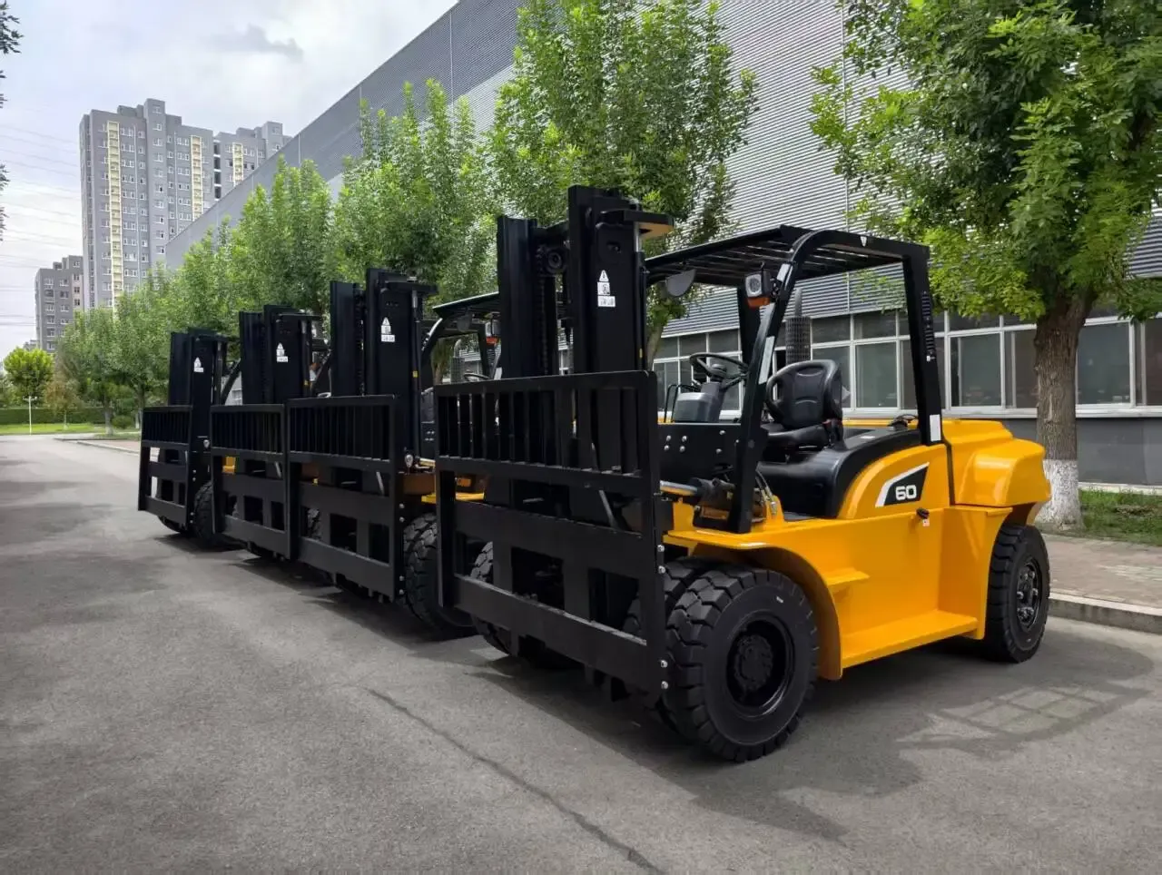 Diesel Forklift IC Forklift Truck Engine 3m 6m Lifting photo 2