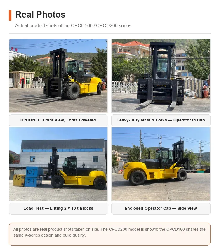 Forklift Diesel 20 Ton photo 3