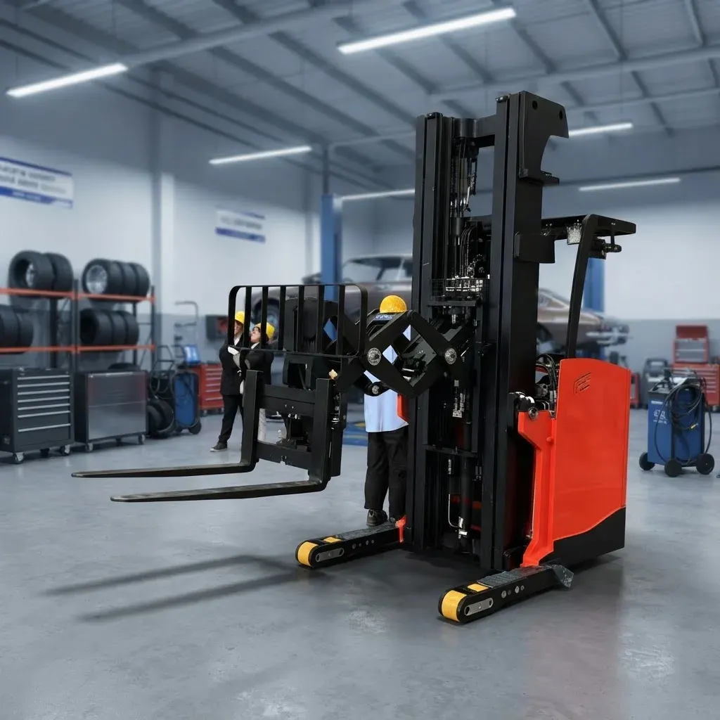 Scissor Lift Forklift 1.5 Tons Battery