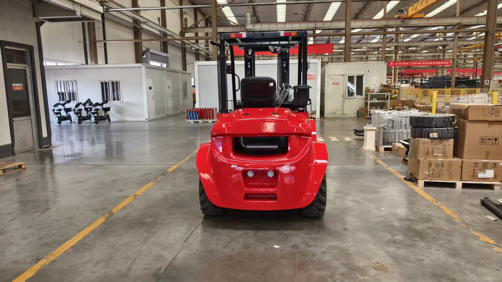 4WD Rough Terrain Forklift 3500 kg