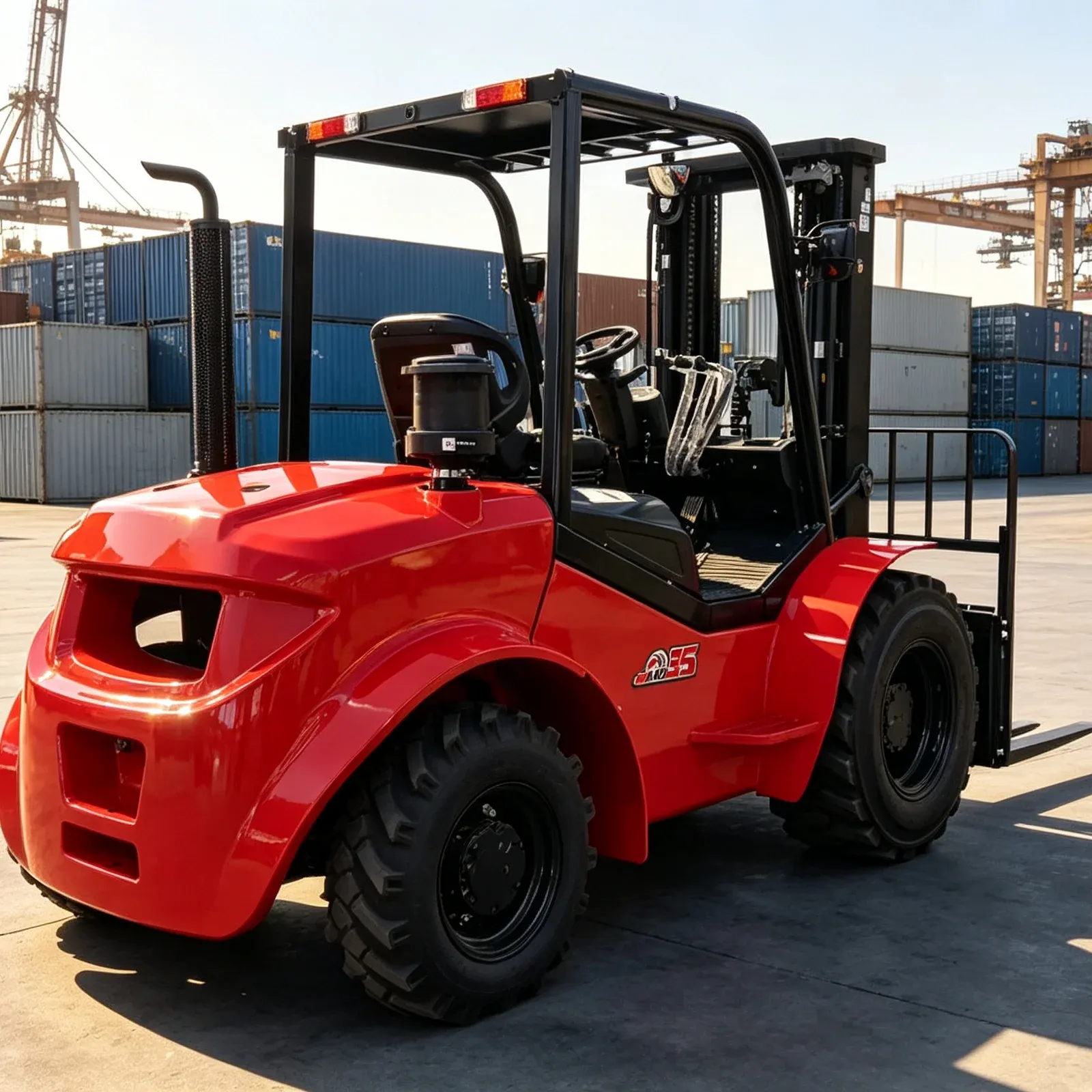 2WD Rough Terrain Forklift 3500 kg